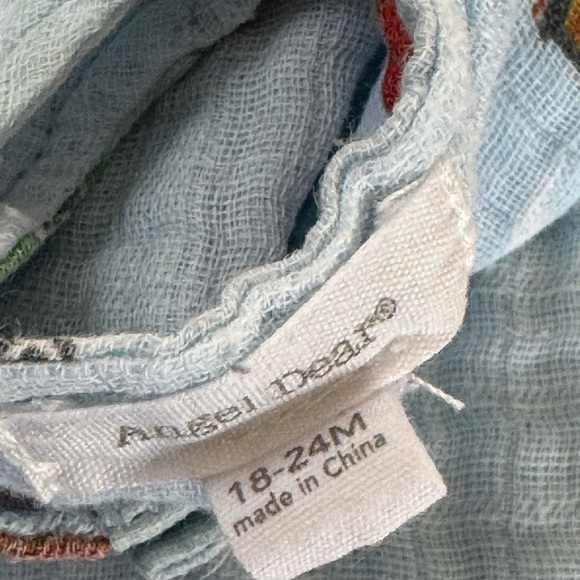 Angel Dear 100% cars short romper with snaps - Picture 6 of 7